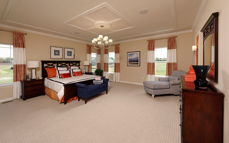 Dalton model master bedroom