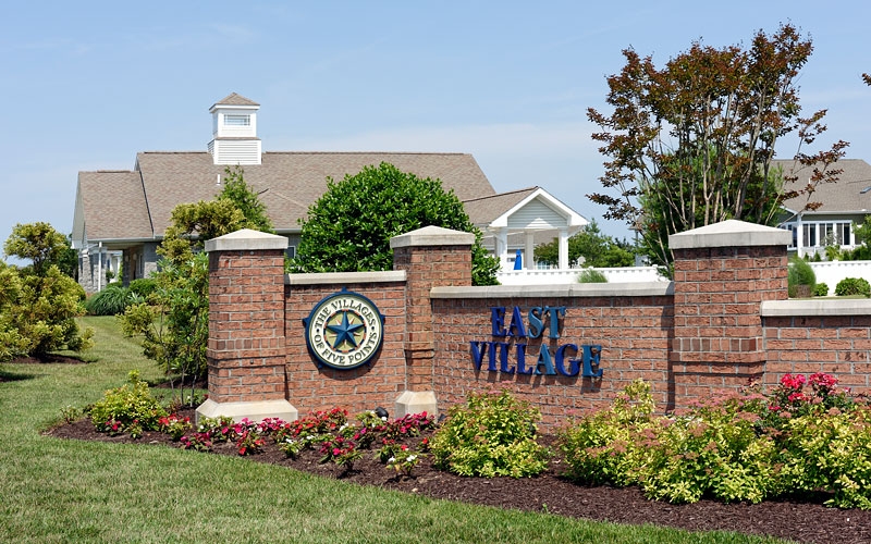 The Villages of Five Points entrance
