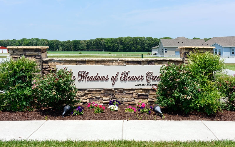 Meadows of Beaver Creek entrance sign